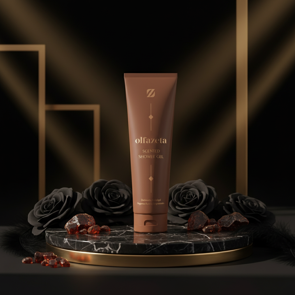 Chogan 055 Gel douche parfumé Femme — sillage Black Addiction — Belluxa.fr
