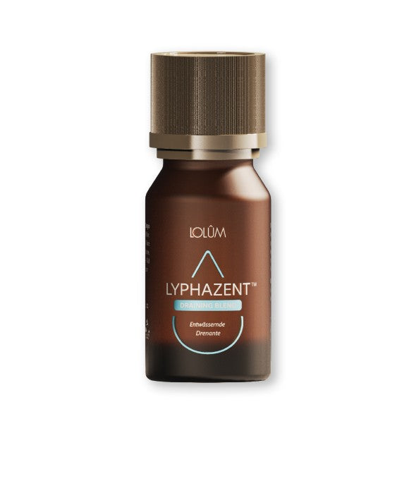 Flacon LOLUM LO005 LYPHAZENT™ — Huile essentielle drainante cyprès, romarin & mandarine — Belluxa.fr