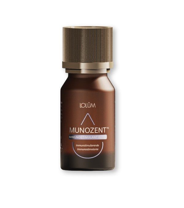 Flacon LOLUM LO004 MUNOZENT™ — Huile essentielle immunostimulante eucalyptus, lavande & citron — Belluxa.fr