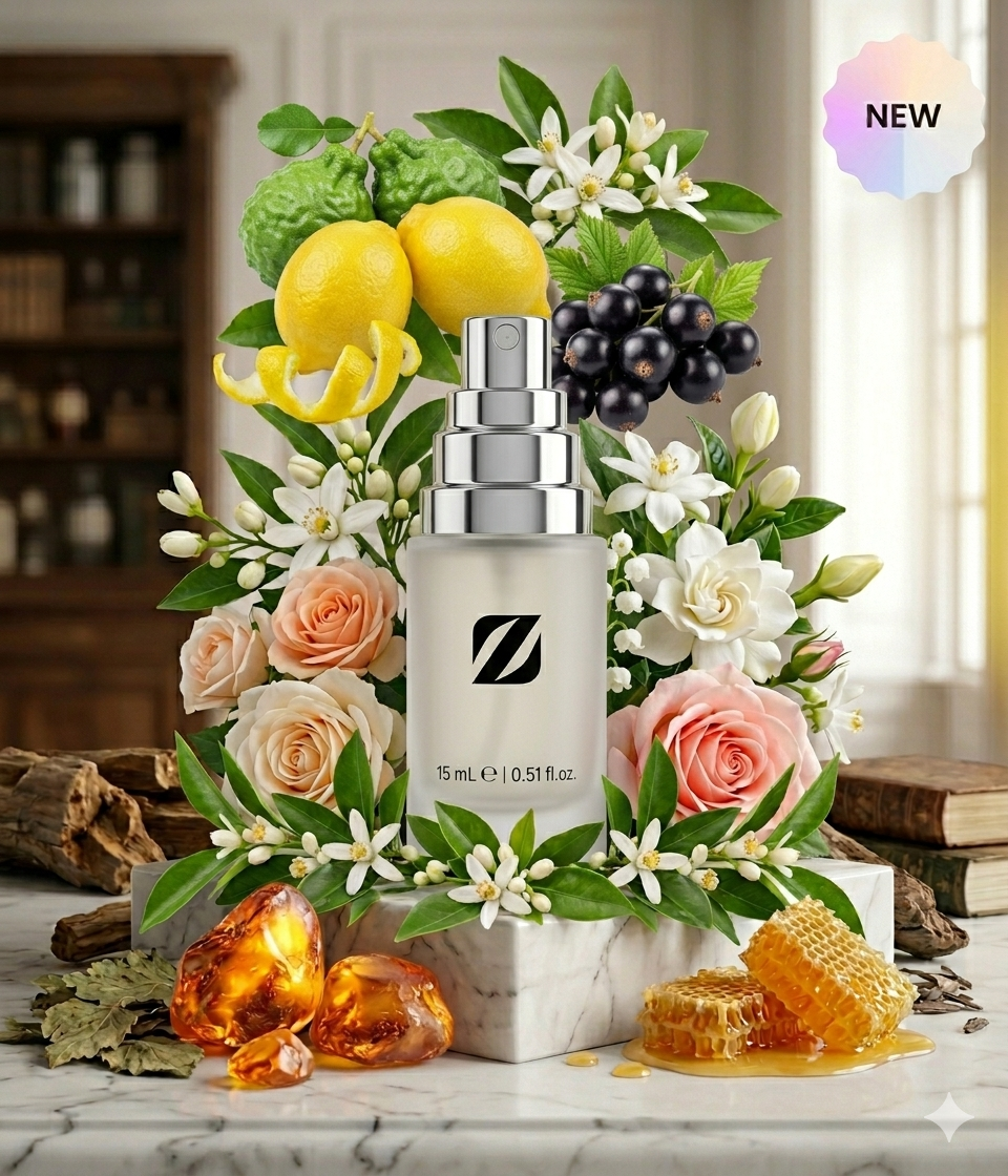 "Flacon de parfum Chogan 19 format 15ml, parfum miniature de luxe, format voyage pratique, fragrance inspirée