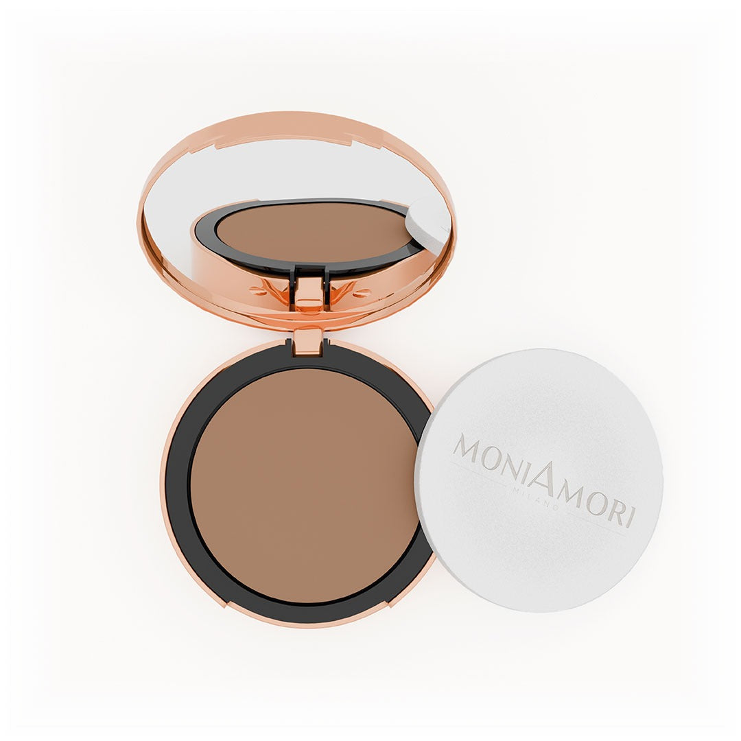 MoniAmori Solar Defence — Creme Caramel | Fond de teint compact SPF 30