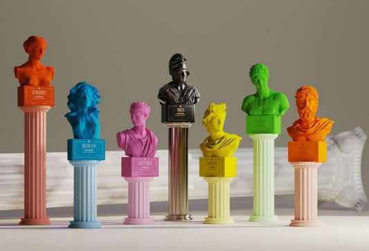 Flacon Mytologik Chogan inspiré de la mythologie grecque — nouvelle collection parfum — Belluxa.fr
