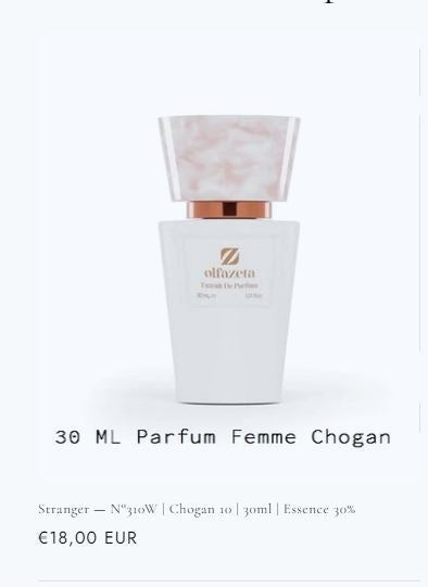 Chogan 056 — Light & Dark | 30ml | Parfum Femme