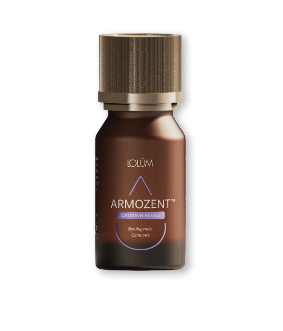 Flacon LOLUM LO002 ARMOZENT™ — Huile essentielle calmante mandarine, lavandin & ylang ylang — Belluxa.fr

