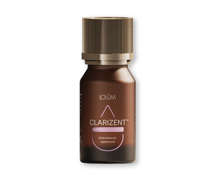 Flacon LOLUM LO001 CLARIZENT™ — Huile essentielle expectorante thym rouge, tea tree & sapin blanc — Belluxa.fr