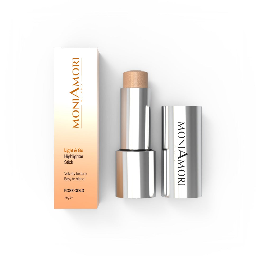 MoniAmori Light & Go — Rose Gold | Stick illuminateur