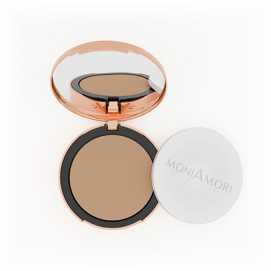 MoniAmori Solar Defence — Amaretto | Fond de teint compact SPF 30